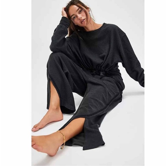 Free people Chill Beat Lounge Pants size small NWOT - Picture 4 of 9